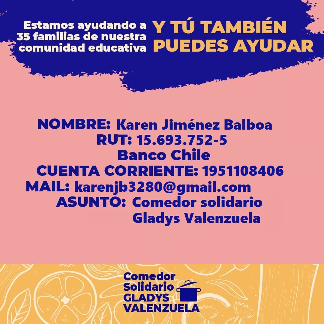 ComedorGladys's tweet photo. Los necesitamos más que nunca, estamos pasando por momentos muy complejos, nos faltan alimentos y dinero para seguir funcionando y continuar entregando 200raciones diarias 
Ayudanos a difundir🙏
#loprado #comedorsolidario @LaOllaDeChile @loprado_informa @Cucharadepaloc1 https://t.co/DWayqRtWdC