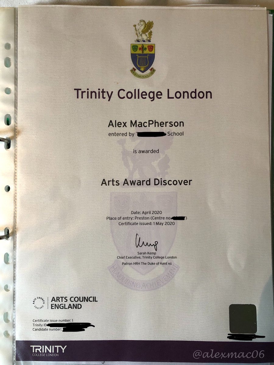 karenmac10's tweet photo. OMG, did NOT expect this!!!
I was an emotional wreck when @alexmac06 got in from school as he brought this home with him.... his very first qualification certificate!!! Totally unexpected, as I know he’ll never do exams,&amp; just brilliant!!!! 
(This is just part of his submission) https://t.co/qakec5vSvm