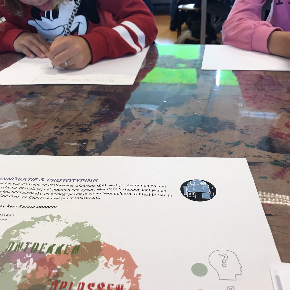 We zijn weer begonnen! En met iedereen, superfijn weer. # markered #watmaakjij