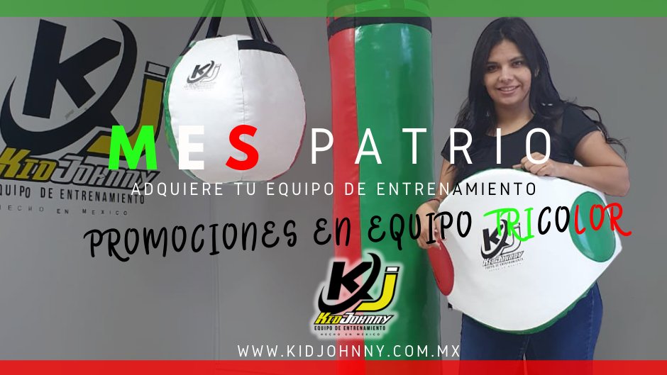 kidjohnny1's tweet photo. 🇲🇽Llego el mes Patrio en #Kidjohnny🇲🇽

Esten atentos a las promociones‼🥊

✅Entra a https://t.co/JlkTB7hWbu

📲Contactanos a los:
📞(664)-195-3690
📞(664)-576-0337
📞(664)-770-4665

#kidjohnny #equipodeentrenamiento #hechoenmexico #box #artesmarciales #crostraining
#kidjohnnytj https://t.co/bx2nSVdEnd