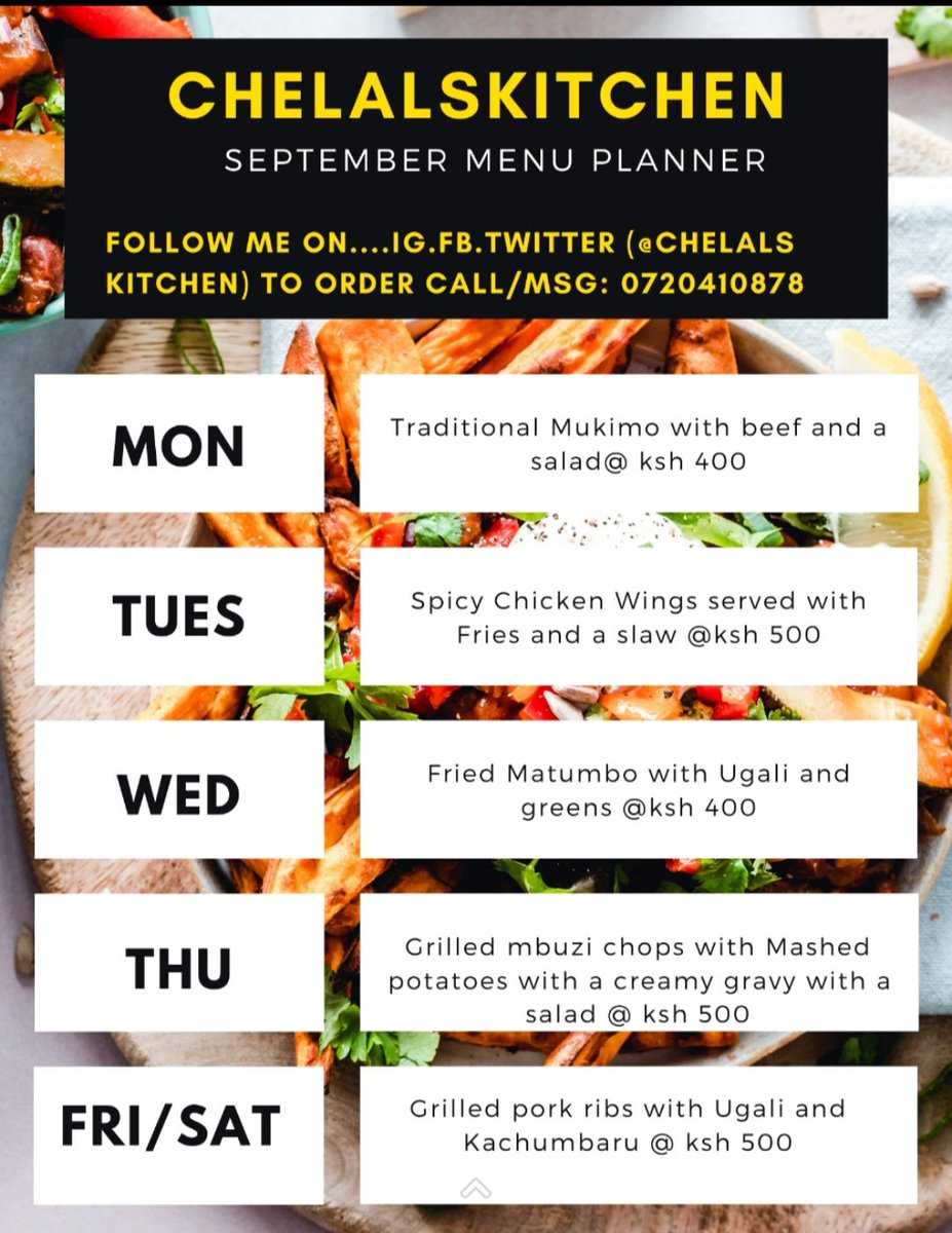 _chelal's tweet photo. Lunch and dinner sorted. 
#ChelalsKitchen
#Foodie https://t.co/fuegLcYhvP