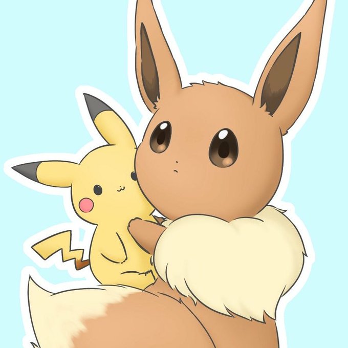 イーブイのtwitterイラスト検索結果