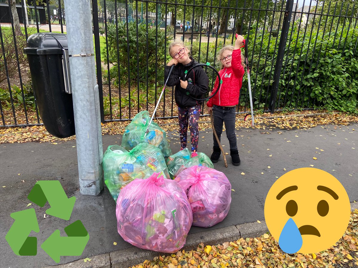 @TidyGrangetown New record for the after school litter picking hour in Grange Gardens. 5 bags full sir! #DontBeATosser 2 full greens from the 4G #BinItDontFlingIt