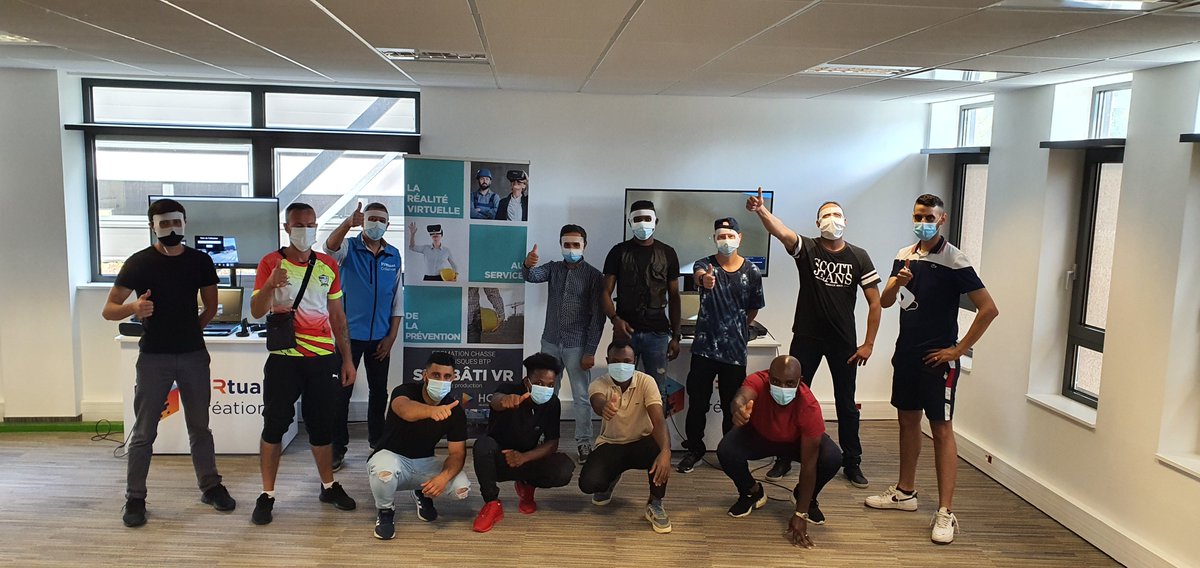 Virtual_Joanny's tweet photo. C’est au côté de son partenaire historique l'IFRB Grand Est que ViRtual Création fait sa rentrée.
Au programme immersion VR sur un chantier virtuel grâce à notre logiciel SRC Bâti VR (https://t.co/0WfCf4qbUA) et SRC bâti TP VR (https://t.co/UqbjsN41di)
En savoir plus ? 0638482011 https://t.co/x07oy9ZyfS