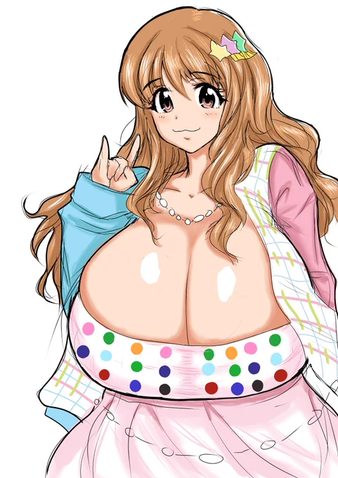 色を塗りました
服のデザインが複雑…
#諸星きらり #デレマス 