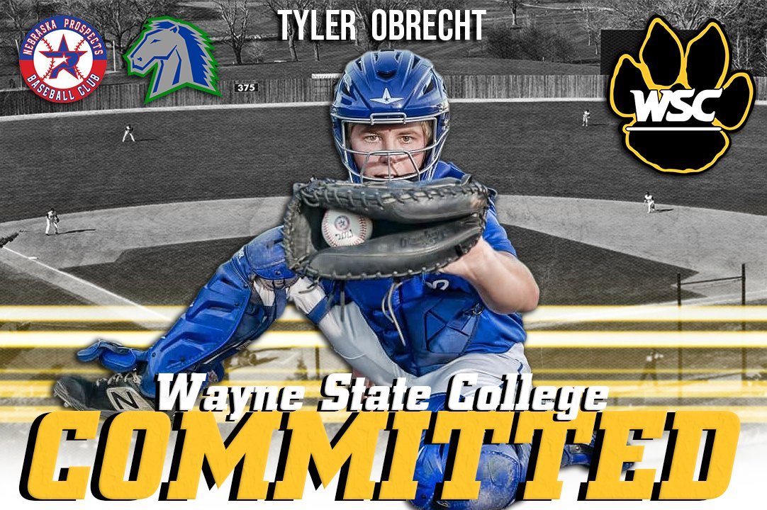 Excited to announce my commitment to Wayne State College to further my academic and athletic career! Thank you to everyone who has helped me get to this point especially my family, coaches, and teammates. <a href="/WSCBB/">Wayne State Baseball</a> <a href="/Prospects_NE/">Nebraska Prospects Baseball Club</a> @mnbaseball2020 <a href="/goodrocatching/">Tyler Goodro</a> <a href="/OSAA_Omaha/">Omaha Suburban</a> #GoCats