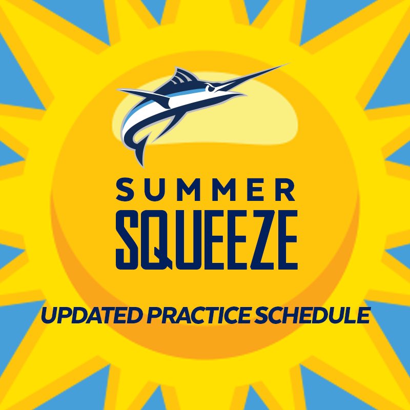 We are getting the most out of being outdoors before Summer leaves us!! No practice tonight. Outside one more week. Practice at normal times this week at Marietta Country Club on Tues/Thurs &amp; Sat morning. Thanks to @mariettaccohio for being so open to the Marlins!! #fishfamily