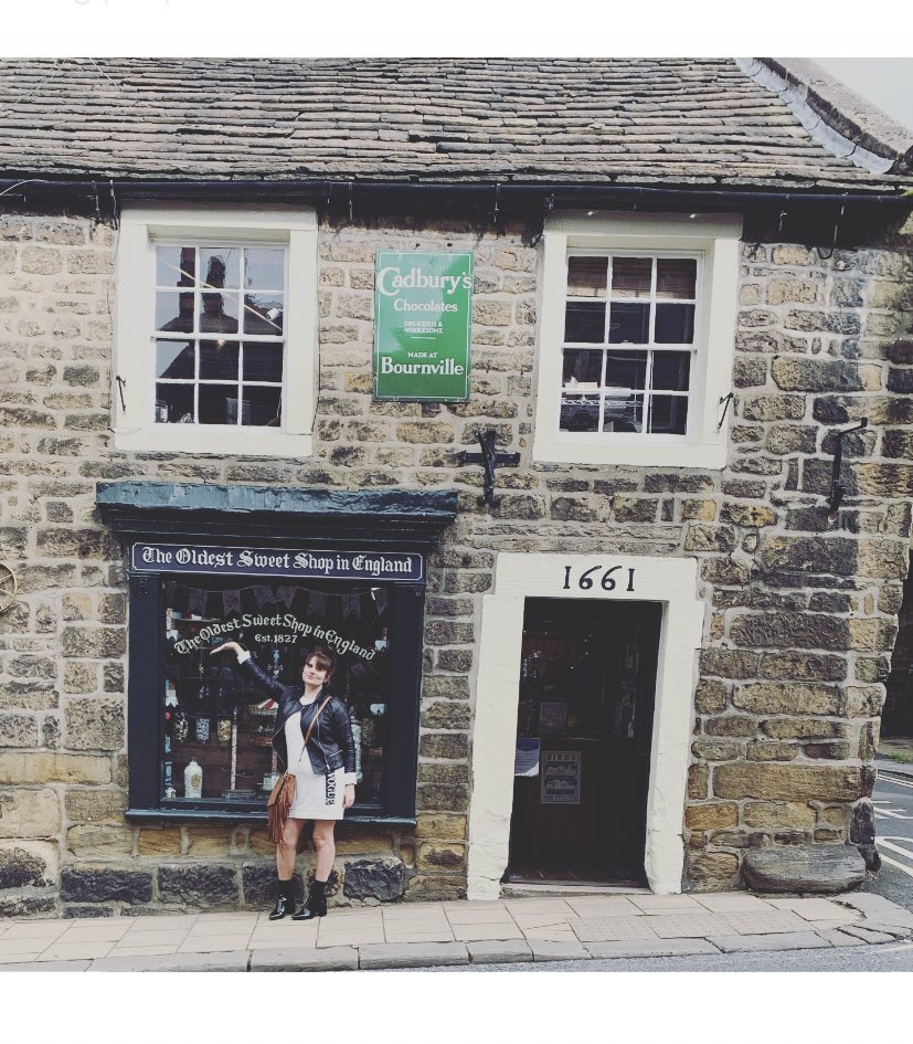 helmslou's tweet photo. WOW the oldest sweet shop in the world since 1827! @Pateley_Bridge A World Guinness record holder, appeared on national TV @oldestsweetshop 
As seen with @PaulHollywood @robbiecoltranew @TitchmarshShow and in many magazines too ❤️X #retro #retrosweets #love #oldschool https://t.co/4TmKvrYCuB