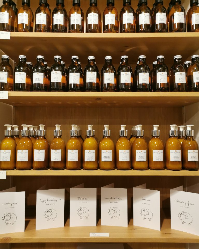 cartrefagardd's tweet photo. Washes, oils and lotions... choices, choices, choices.... #cartrefagardd #wales #cymru https://t.co/gc8Wnwyg2X