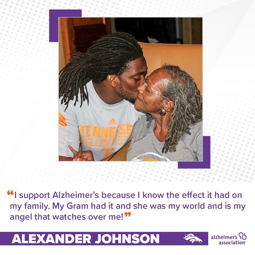 This is why <a href="/Alexander_CB45/">Alexander (A.J.) Johnson</a> wears purple. 💜

For every retweet, <a href="/EmpowerToday/">Empower</a> will join us in donating $1 to the <a href="/alzassociation/">Alzheimer's Association</a> (up to $15,000 each).

#Walk2EndALZ | #EmpowerACTS