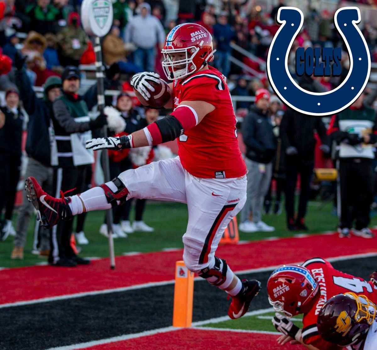 BallStateFB's tweet photo. Congratulations to @NFL rookie Danny Pinter (@dannypinter75) for making the @Colts 53-man roster!

#TrueCardinal | #WeFly https://t.co/yEuXz9m4dd