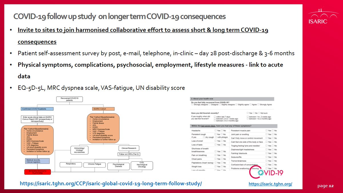 It was a pleasure to present on #ISARIC1 pandemic research response @ #ERSCongress - well chaired &amp; great Q&amp;As - with a call for sites to join collaborative study to assess acute &amp; long term #COVID19 complications. ers.m-anage.com/Modules/Presen… #LongCovid <a href="/JTSglobalhealth/">Janet Scott</a> <a href="/gail_carson/">Gail Carson</a>