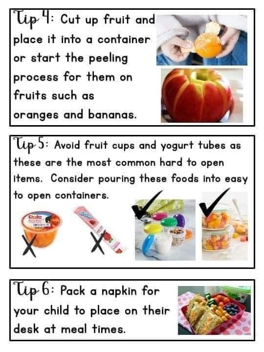 FESFalcons_LDSB's tweet photo. Some great ideas here for lunches during Covid, Falcons. #StrongerTogether #falconsfly https://t.co/mRYJOnV5Eu
