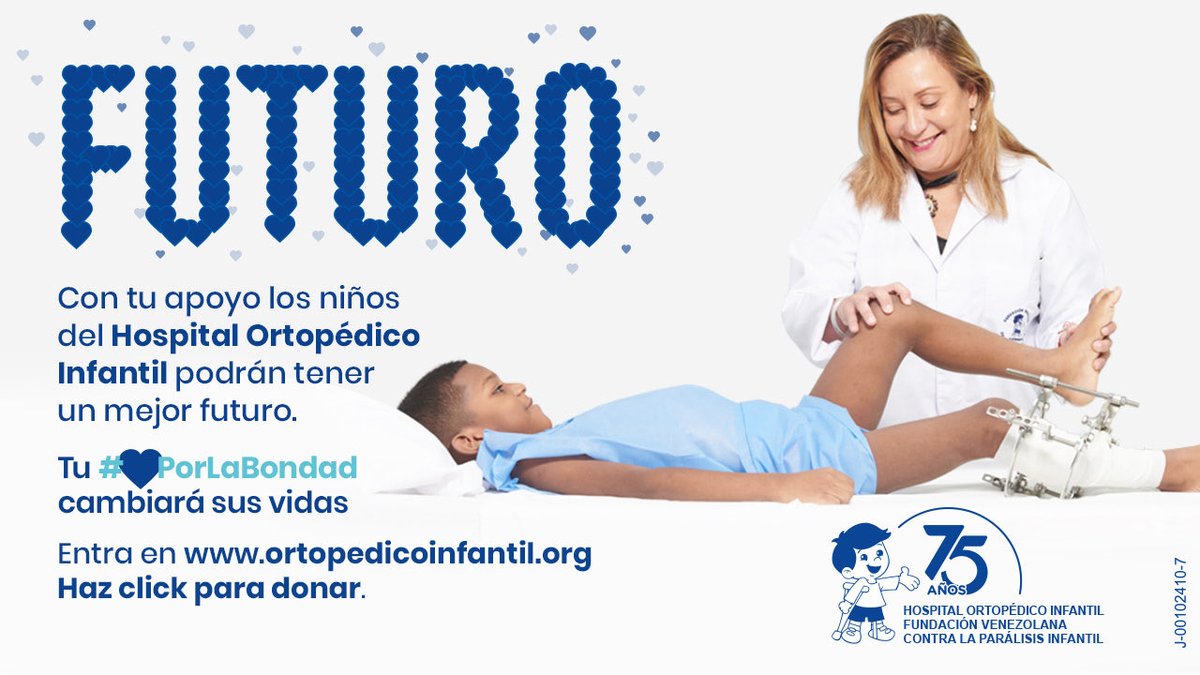 Ellos son el futuro y podemos hacer la diferencia si colaboramos  con sus tratamientos médico que se realizan en el <a href="/Ortopedicovzla/">Hospital Ortopédico Infantil</a> Vamos a contribuir desde dentro y fuera con un solo clic? Ingresa ya a cutt.ly/JfdNczA y ayúdalos.