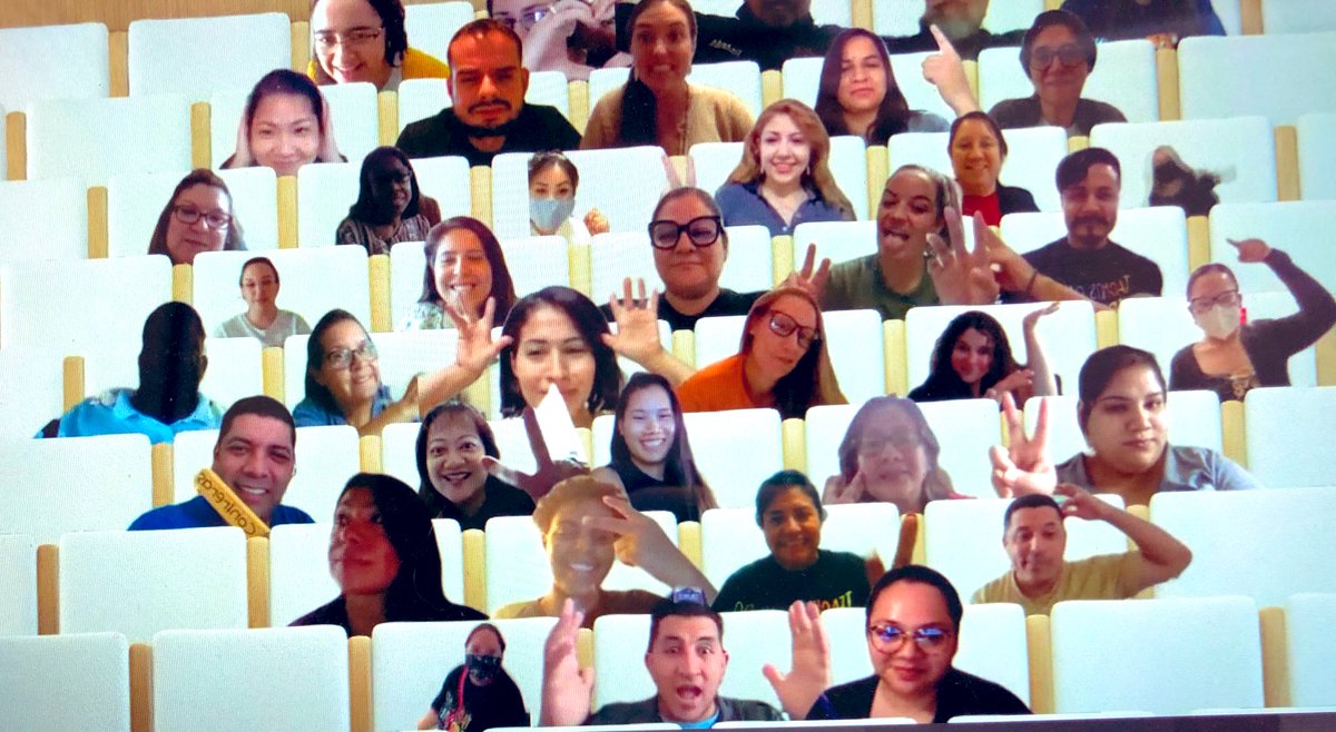 Deanda_HISD's tweet photo. Our remarkable DeAnda team is SO READY and EXCITED to welcome our students back to school tomorrow!!! 🎉💻📚 💙🧡#wearedeanda https://t.co/U9h50OgcNz