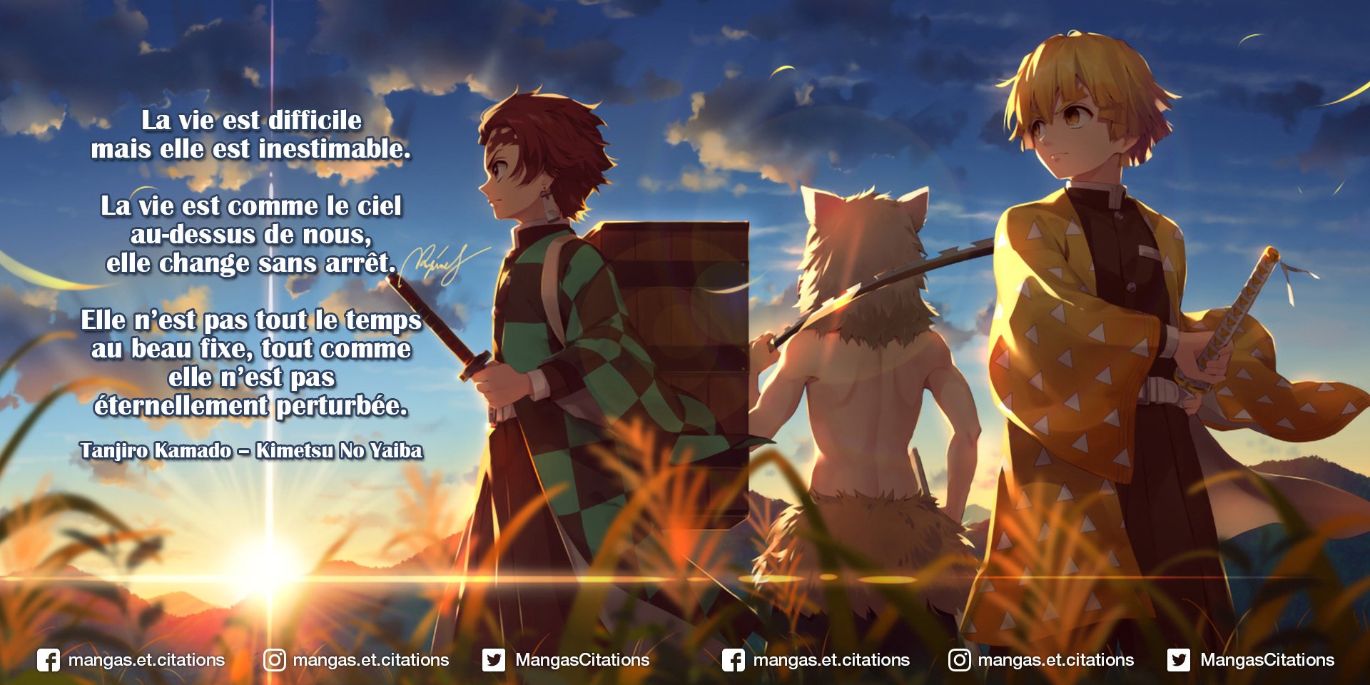 Citation Manga Anime Pa Twitter La Vie Est Difficile Mais Elle Est Inestimable La Vie Est Comme Le Ciel Au Dessus De Nous Elle Change Sans Arret Elle N Est Pas Tout Le