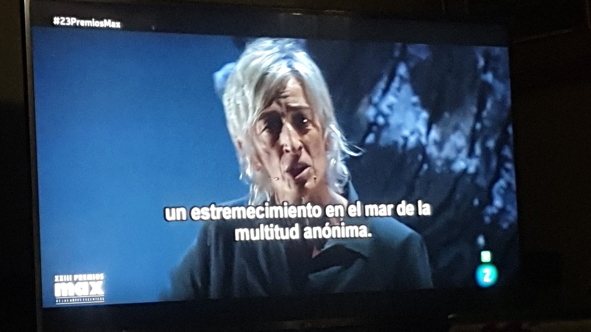 evaamosmoreno's tweet photo. #laculturaessegura #23PremiosMax https://t.co/XwdWOwWjUn