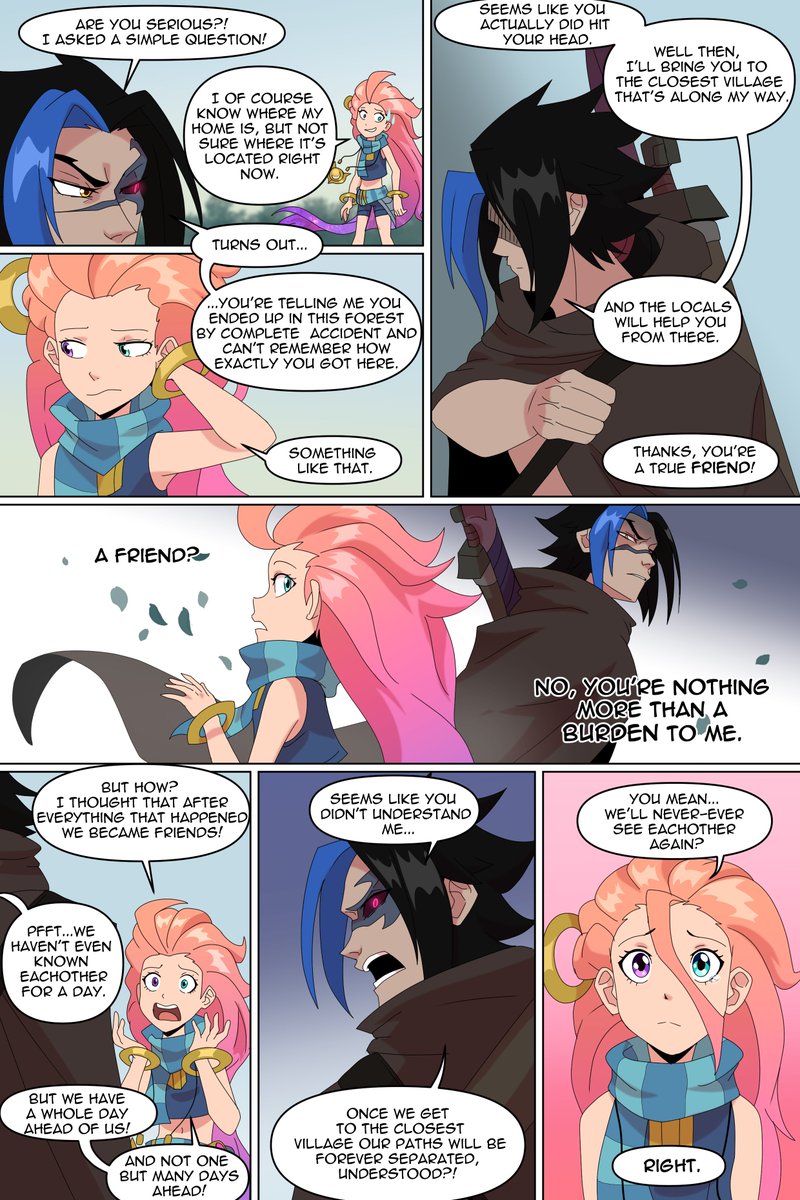 4\6

#LeagueOfLegends #ArtofLegends #Zoe #Kayn 