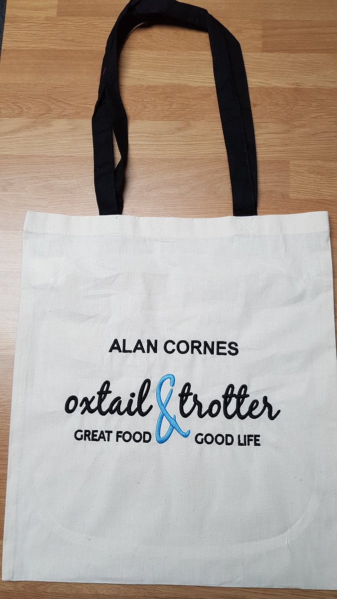 Another extremely happy customer today! Their logo looks amazing on a range of items perfect for advertising their quality butchers in Audlem 😁 From hoodies to cotton bags for life, what’s not to love with a logo this great! #Audlem  #QualityProduce #workwear #MondayMotivation