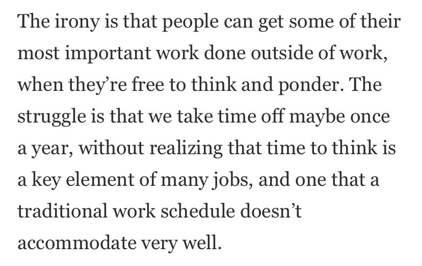 KyleShimp's tweet photo. Solid read on the value of a non-traditional work environment. Accelerated integration across many companies since COVID, beginning as temporary but likely ending as a permanent shift in the workplace as we know it. https://t.co/ZpbsPonViB