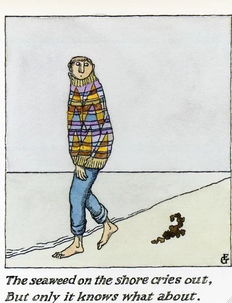 Edward Gorey in color. 