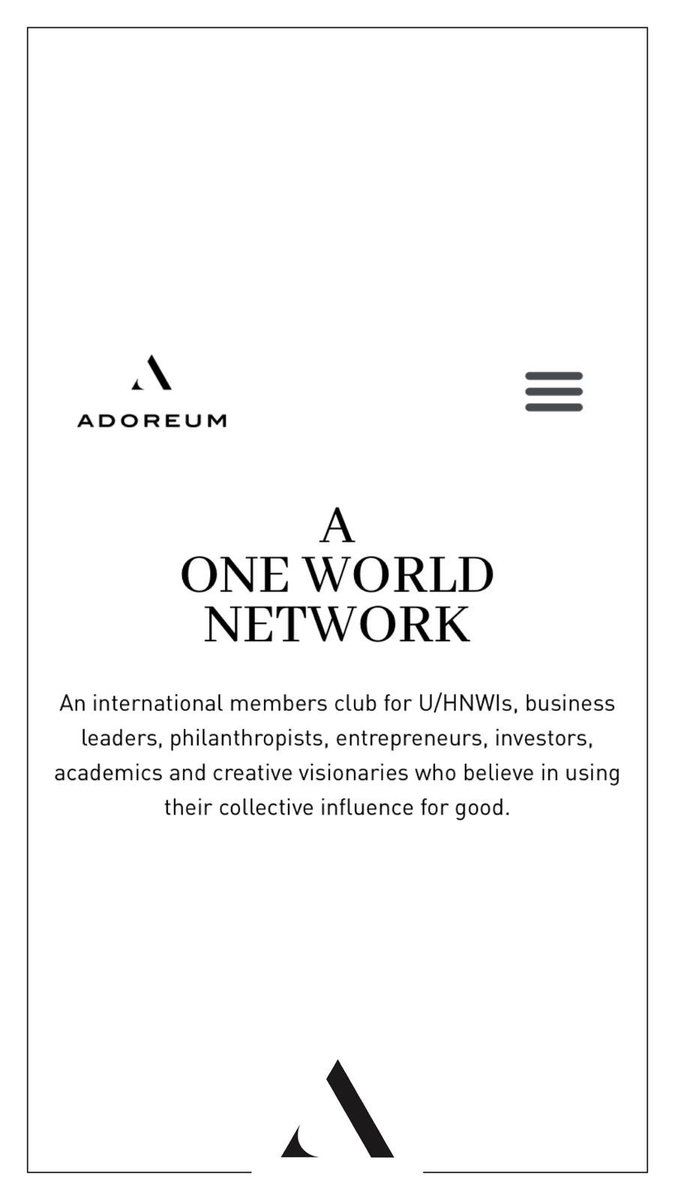 marcusrwatson's tweet photo. @Adoreum has evolved to become A One World Network, a global collective of likeminded, compassionate and inspirational people who believe in using their collective influence for good. https://t.co/mqHrBxYZmQ
