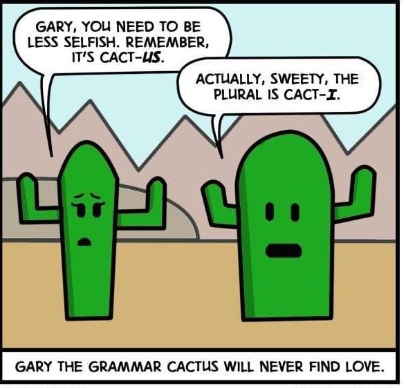 humortoeducate's tweet photo. We are here to educate all of us a little more while we laugh a lot! 
#English #Englishgrammar #education #laugh #humor #HTE #Desert #Cactus https://t.co/2ptG4c9uc2