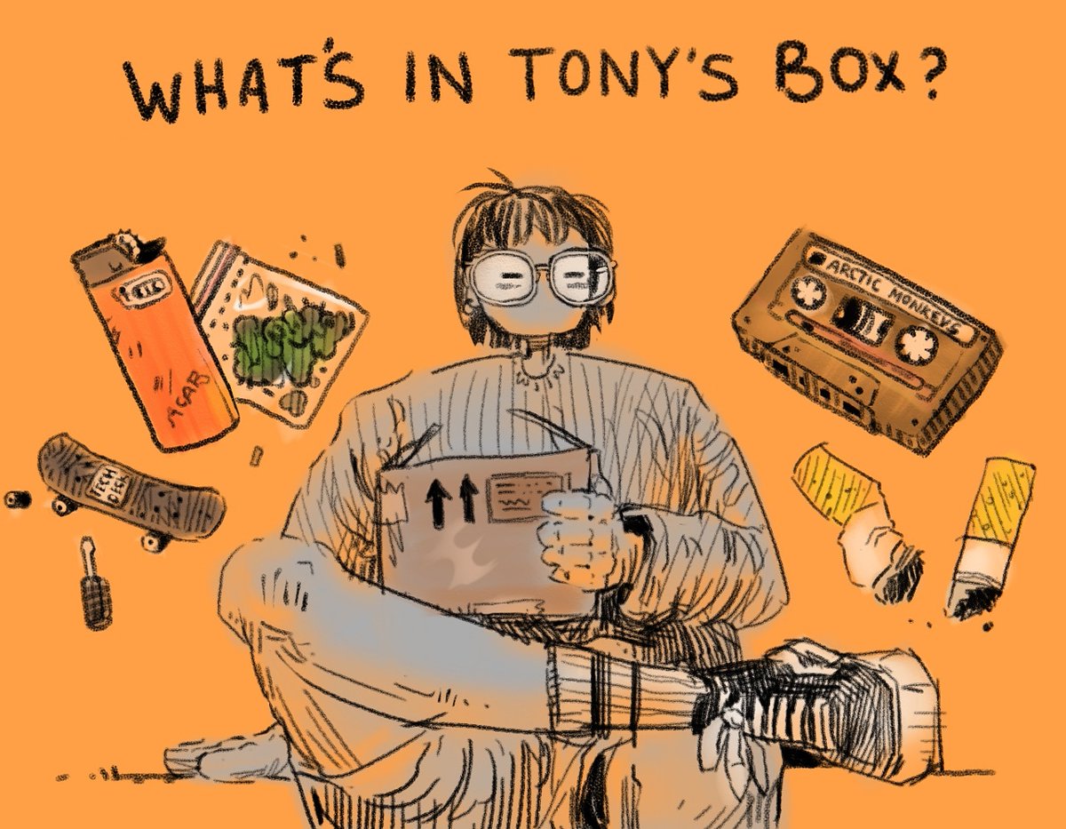 What's in the box 😵
Just a little art series in doing

#ArtistOnTwitter #artistsupport 