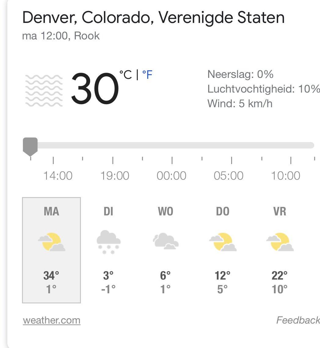 verhaal140's tweet photo. Dit noem ik nog eens een afkoeling. #weatherusa https://t.co/1ZvgFnDifm