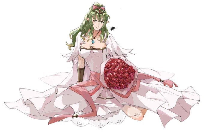 Redrew a Bridal Tiki design I did around a year ago 