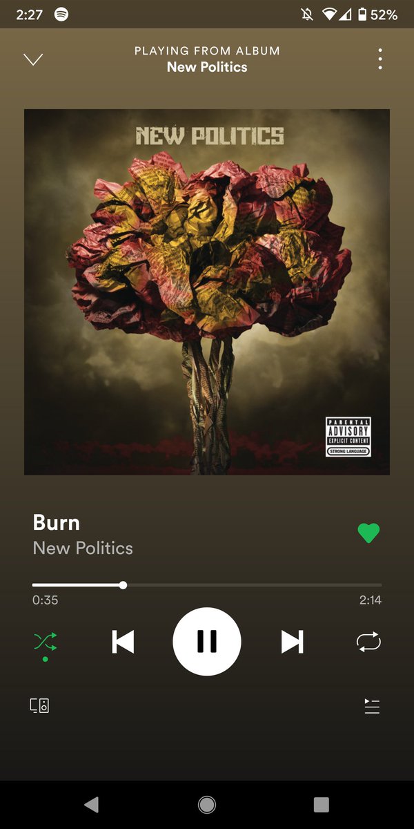 This song just came on and holy fuck I miss my favorite band