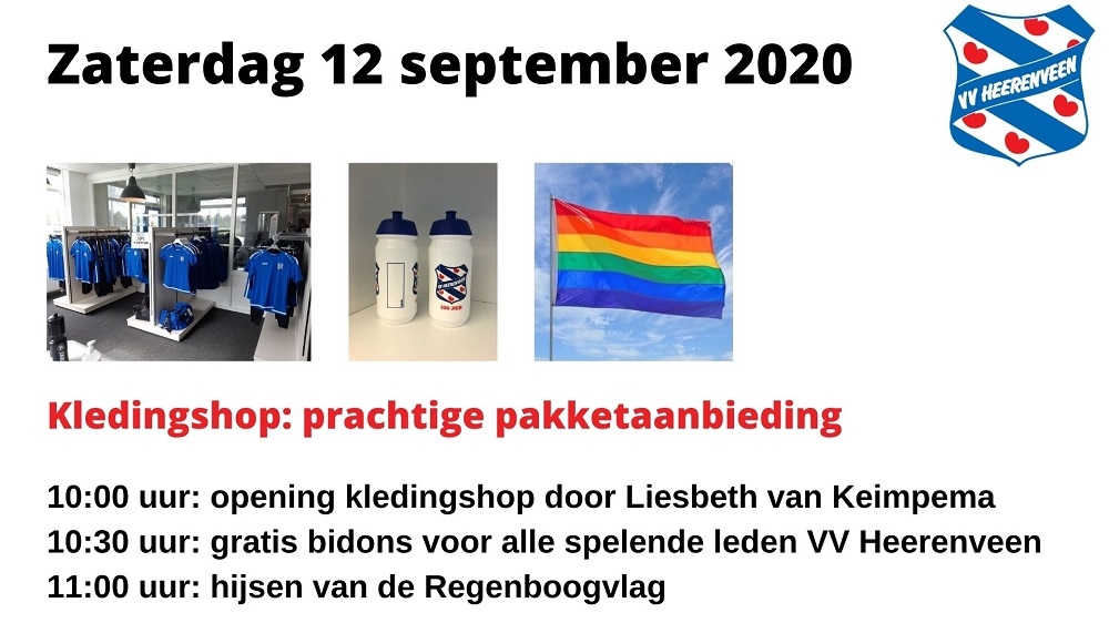 We hebben wat vieren, dat doen we zaterdag 12 september 2020: Het zijn drie zaken, waar we als bestuur hartstikke trots op zijn. Daar krijgen we weer energie van. Want dat heeft door Covid-19 toch een deukje opgeleverd, dat is voor velen van ons vast en... tinyurl.com/y3cvotyc