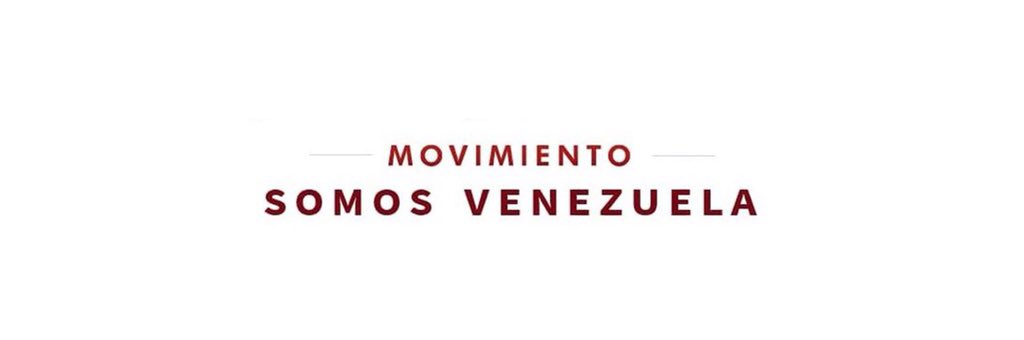 Las Cuentas Oficiales del Movimiento Somos Venezuela:

Twitter: <a href="/MovSomosVe/">Somos Venezuela</a> 

IG/Facebook: #MovSomosVenezuela

Tik Tok: 

#SomosVenezuela

<a href="/MervinMaldonad0/">Mervin Maldonado</a>