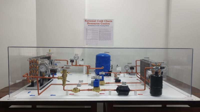 NCCRC1's tweet photo. The impact 3D modeling is undoubtedly the most transforming things to have happened, as an image speaks a thousand words. Hence with these consideration to impart training in more effective manner, NCCRC with support from UNICEF, has developed 3D models of “Ref Cycle Components”. https://t.co/7lRFy54JpR