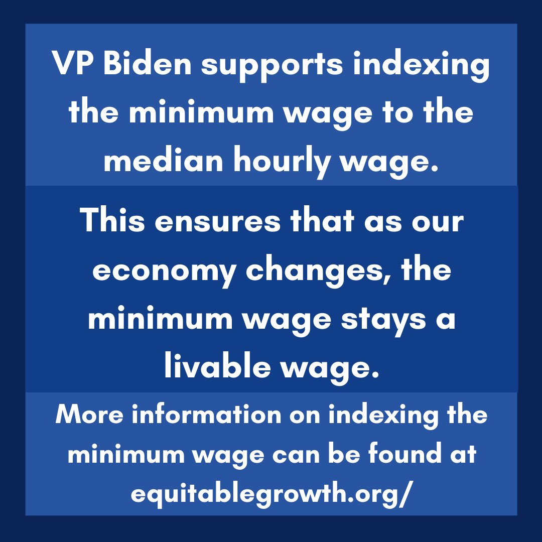 BidenStudentsOH's tweet photo. 1. For #LaborDay we wanted to highlight Biden’s plan for the minimum wage. The minimum wage should be a liveable wage, and right now it’s not. As president, Joe Biden will change that. https://t.co/Fdz4WjPc2b