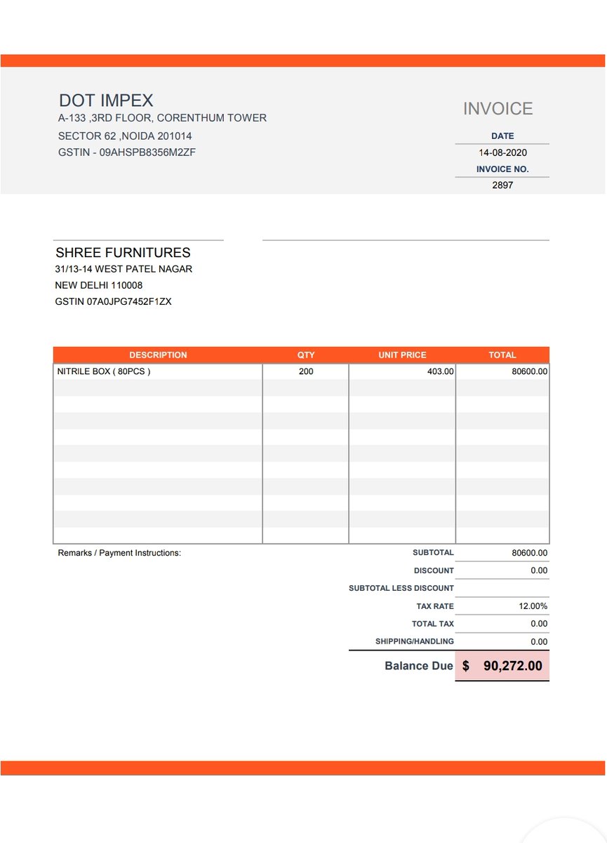 ssdnrajiv's tweet photo. #EOW #dcpdel #PMOIndia #Delhi police' This Persona named Deepak Kumar Bansal generated fake invoice with invalid GST number.
This 1 part which I have caught. There must be several GST mismanagement this person and firm must be doing.
Please take immediate steps to nab d culprits https://t.co/j7zOXJxUJd