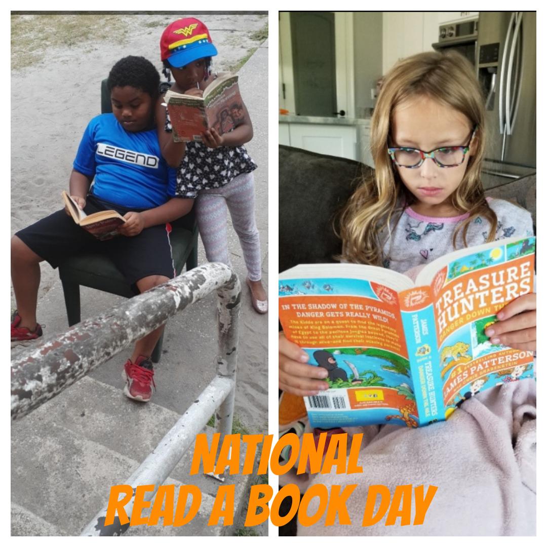 candacecates's tweet photo. Check out these @AldermanEagles reading Saturday for National Read a Book day.  #growingourbrain #ReadABookDay #alwayslearning @katebtayloe @DaleMiller11 @apoveromo1 https://t.co/AGgbBXuxZr