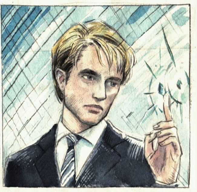 Z5cathy's tweet photo. #GetWellRob #GetWellSoonRob #RobertPattinson Credit to the artist , #Tenet art https://t.co/1Tzb4JOa8R