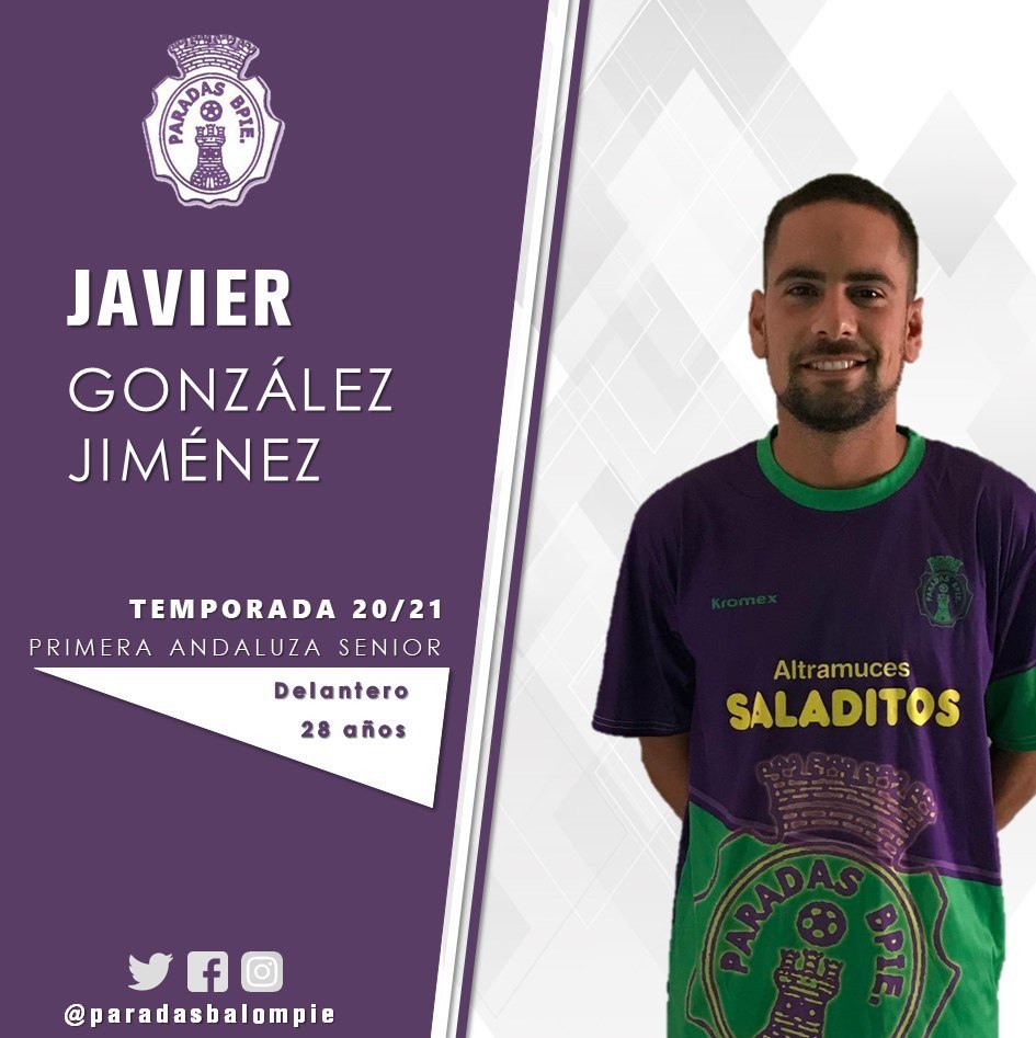 paradasbalompie's tweet photo. 📌 FICHAJE | SENIOR
➡️Bienvenido⬅️

ℹ El fichaje deseado por la afición es Javier González y llega tras un año en el @UDMoronCF.
Seguro que nos volverá ilusionar con sus goles.💪

💜#VamosParadas
💜#VamosMoraos https://t.co/3NY03TJJw3