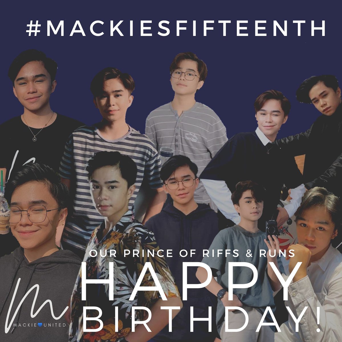 mackieunited_'s tweet photo. Our dearest 
@mackiempuerto
Happy Birthday! 

Always choose to be happy...
coz you truly deserve it! 

We love you! 

#MackiesFifteenth https://t.co/ojZTnefcNj