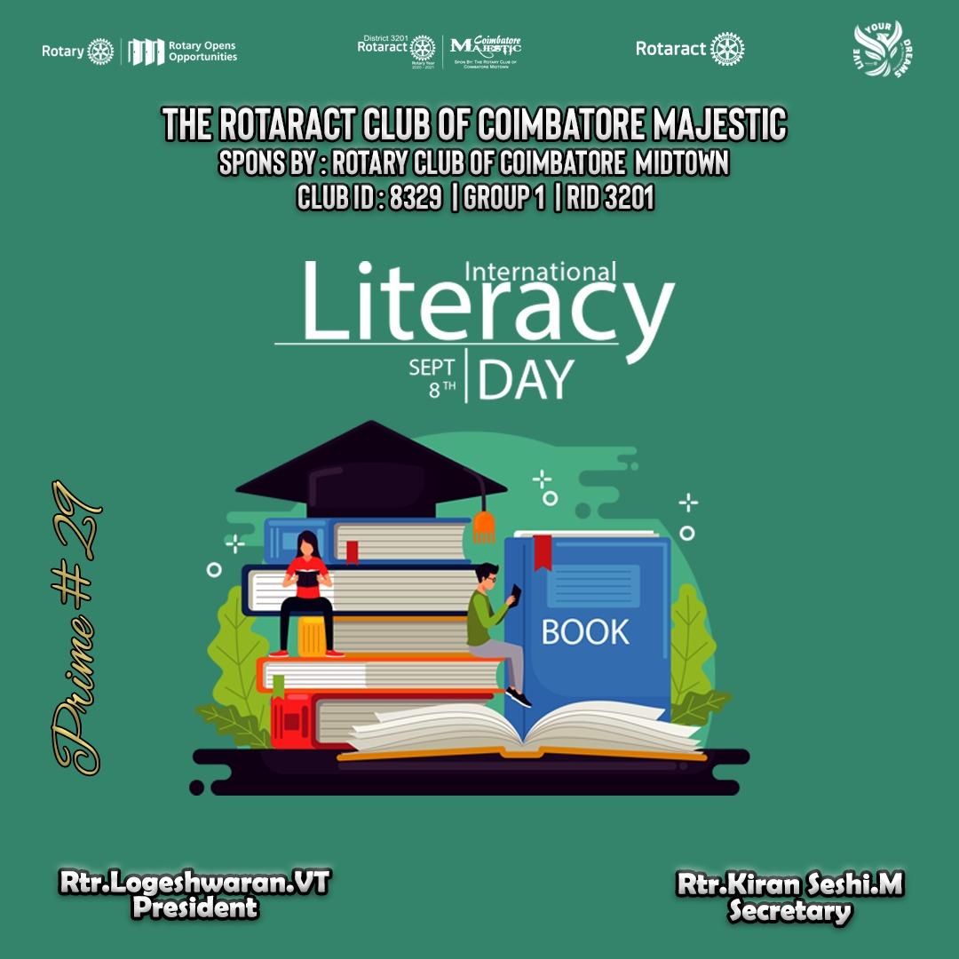 cbe_majestic's tweet photo. Regards, 
Team Majestic. 

#dreamyear #rac_cbe_majestic #rotaract #rotaract3201 #rotaractors #rotaractpower #rotaractclub #rotaractindia #rotaractlife #literacy #literacyday #sept8 #education #raccbemajestic #majestic #prime29❤❤ #risebyliftingothers https://t.co/Fr48FcaXif