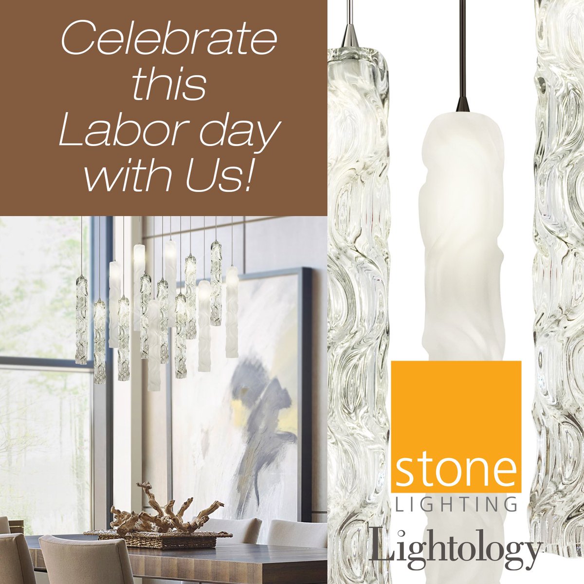 StoneLighting's tweet photo. VISIT LIGHTOLOGY’S SHOWROOM IN CHICAGO TO GET IN ON THIS HUGE LABOR DAY SALE! 

https://t.co/IP7AHLqIyr https://t.co/tOWyM4qbPZ