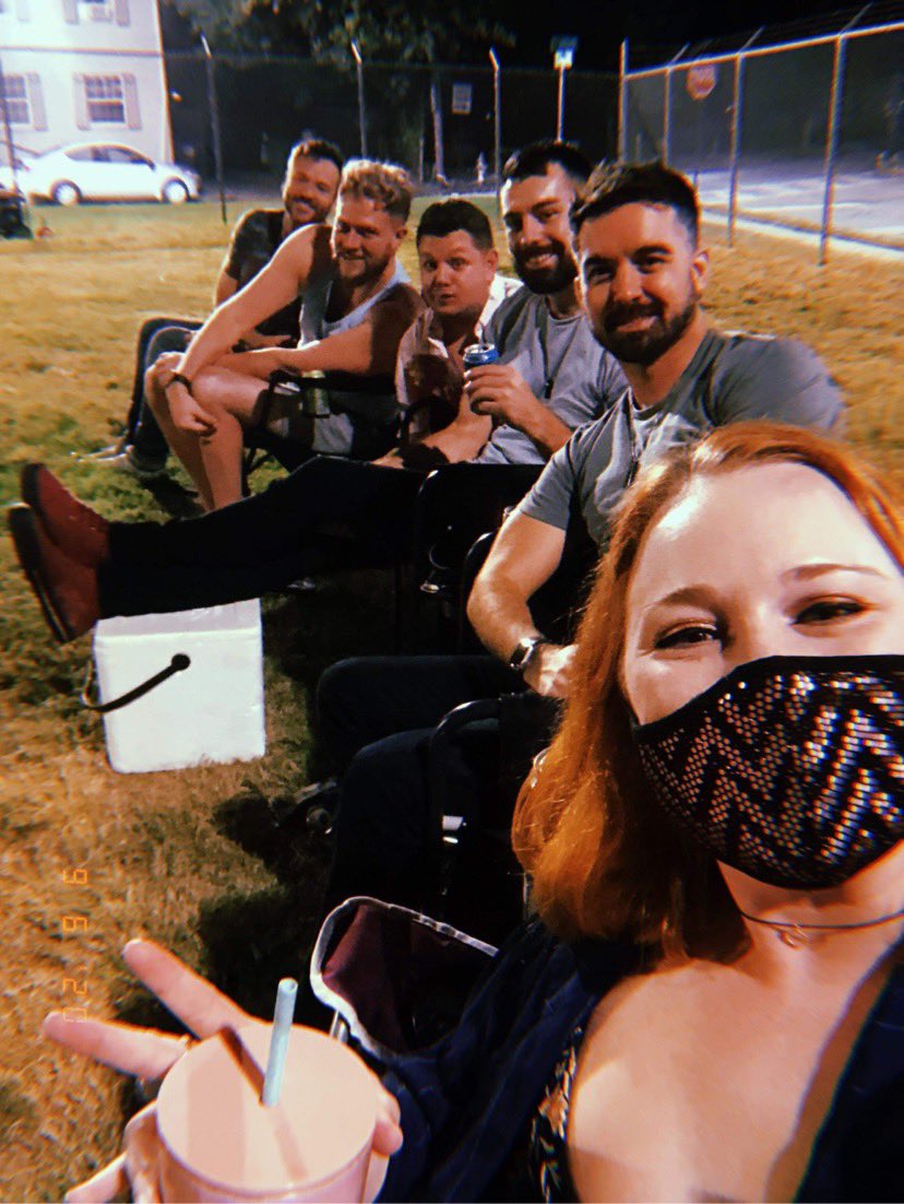 RyanOliveti's tweet photo. Can you say DRAG DRIVE-IN? YAS! Thanks for the socially distanced fun, @wussymag! #WussyMag #DragDriveIn #YouBettaWerk https://t.co/oYXqVBQSNZ