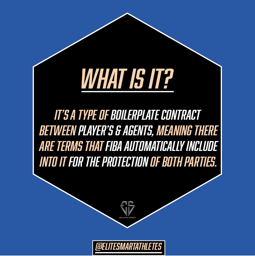 elitesmartathl's tweet photo. This one’s for the pro hoopers securing the bag 💰

There are some dodgy agents out there so I hope this can help you understand what protection the FIBA Standard Contract can give you from them.

Stay Blessed 🙏🏾

#fiba #fibaagent #basketballagent #sportsagent #sportsagents https://t.co/A8NteOueiB