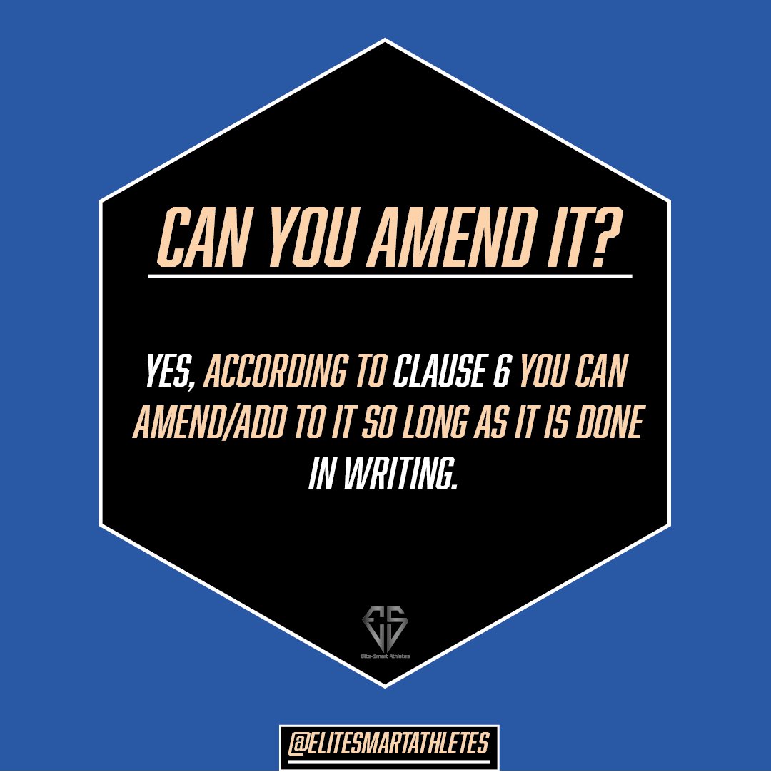 elitesmartathl's tweet photo. This one’s for the pro hoopers securing the bag 💰

There are some dodgy agents out there so I hope this can help you understand what protection the FIBA Standard Contract can give you from them.

Stay Blessed 🙏🏾

#fiba #fibaagent #basketballagent #sportsagent #sportsagents https://t.co/A8NteOueiB