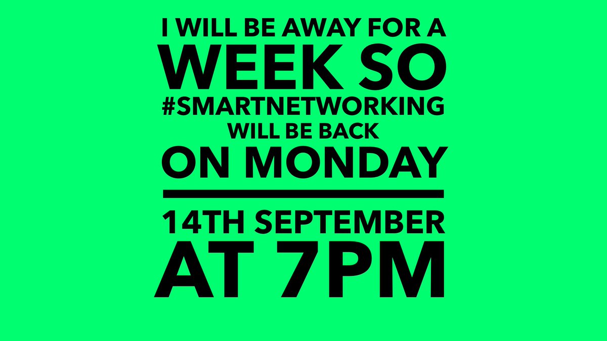 smart_bn's tweet photo. Got to go now ๐
Thank you for your company this evening, take care and see you in two weeks for more #SmartNetworking
Until then take care and stay safe.
#awaynextweek https://t.co/FKSidyGyAq