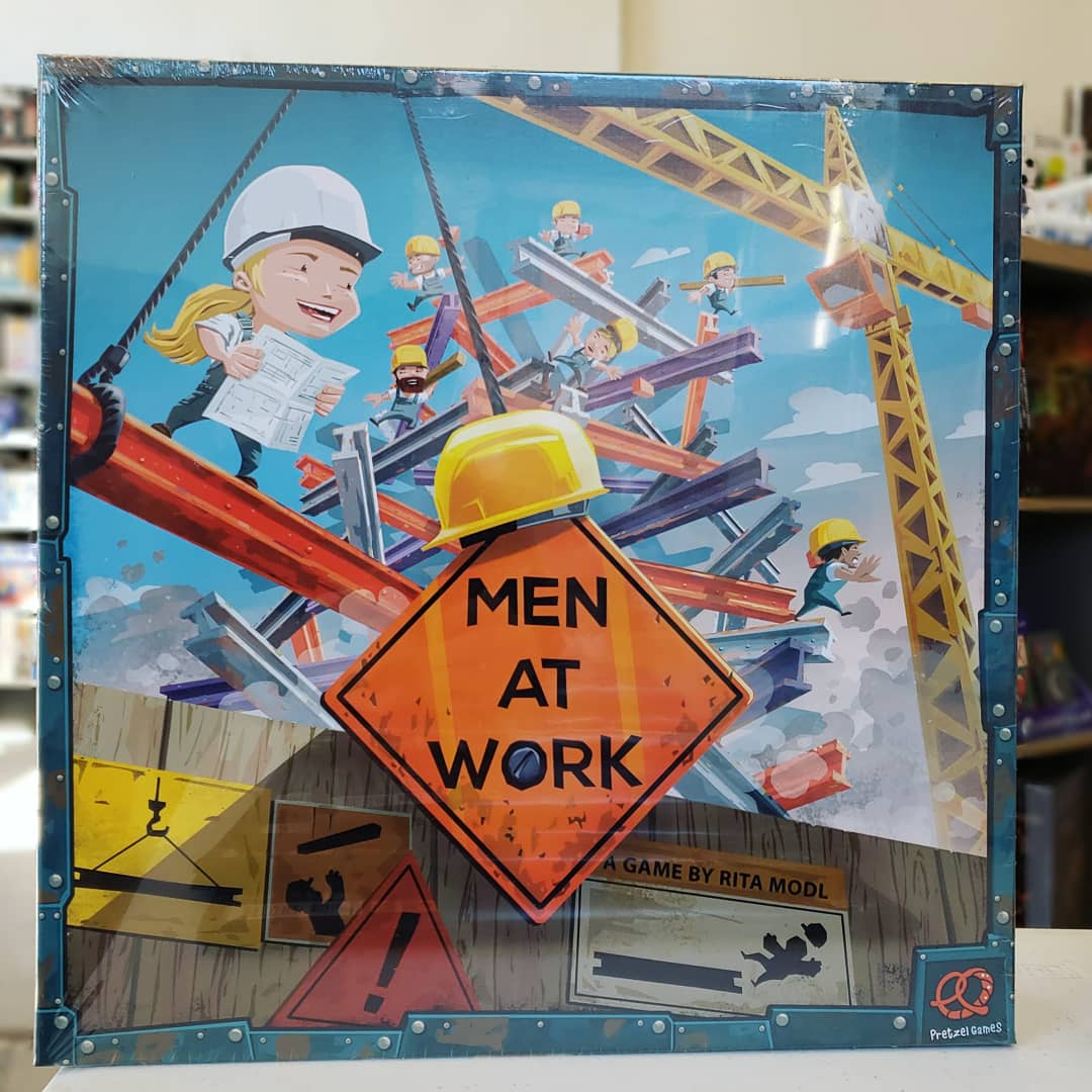 BuzzCityGames's tweet photo. We're open this Labor Day until 7pm!
Men at Work is a great choice from @pretzel_games - stack and build towers as you compete for worker of the month.
👷♂️👷♀️
#menatwork #laborday #pretzelgames #boardgames #tabletopgames #lgs #localgameshop #shoplocal #concordnc #ncnerds https://t.co/R6uHxYc25z