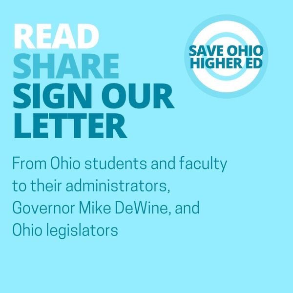 SolidarityatOSU's tweet photo. Sign petition to End Misspending in Higher Ed. Give students itemized receipts of where their tuition and fees go! https://t.co/Rp2F2qBWql https://t.co/gNZQvx7ejV