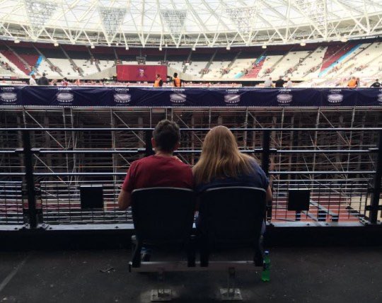 Karren Brady said that the LS was a “World Class stadium” with “seats close to the pitch”. However, when we moved it was a mess; scaffolding everywhere, seats were much further away than people imagined, and some fans were forced to sit on concrete blocks for the first PL game.