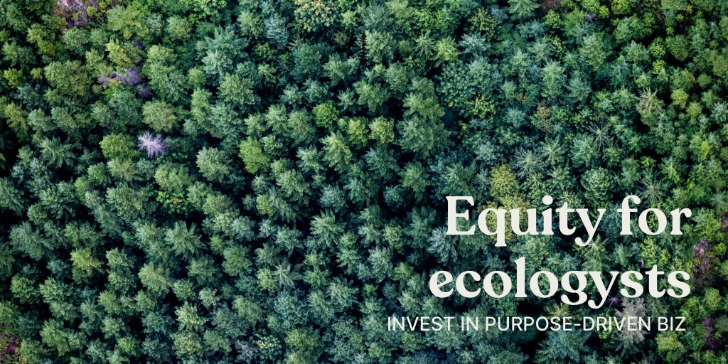 ecologyst_'s tweet photo. We are seeing a change in the business landscape where a co. will struggle if they don’t give back &amp; represent the interests of their human &amp; ecological community. 

By buying equity in ecologyst, you become a co-owner of a purpose-driven biz: visit https://t.co/2KRDgWI262 https://t.co/Zgaxs4OfyM
